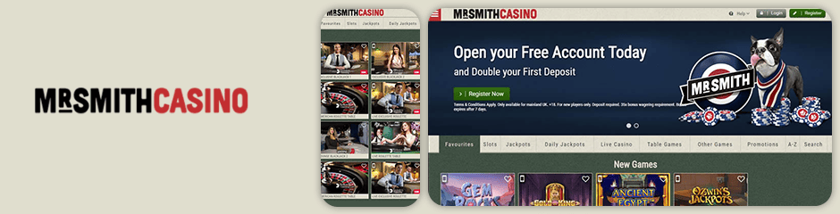 Mr Smith Casino Bonus