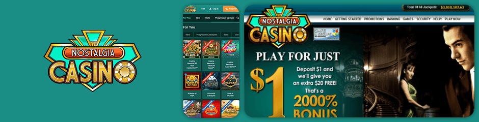 Nostalgia Casino bonus