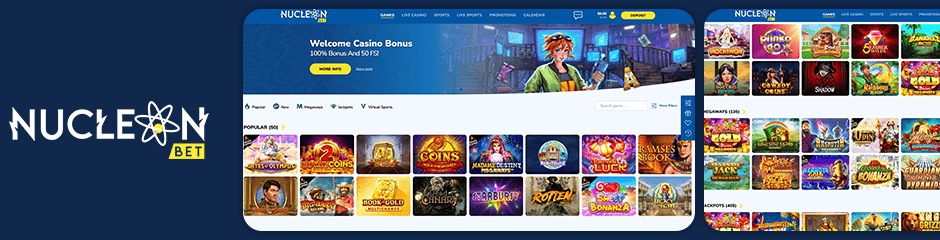 NucleonBet Casino Bonuses