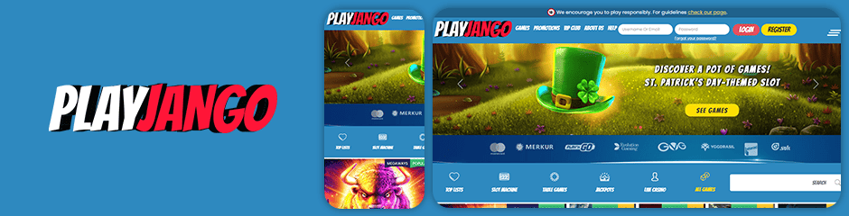 PlayJango Casino Bonuses