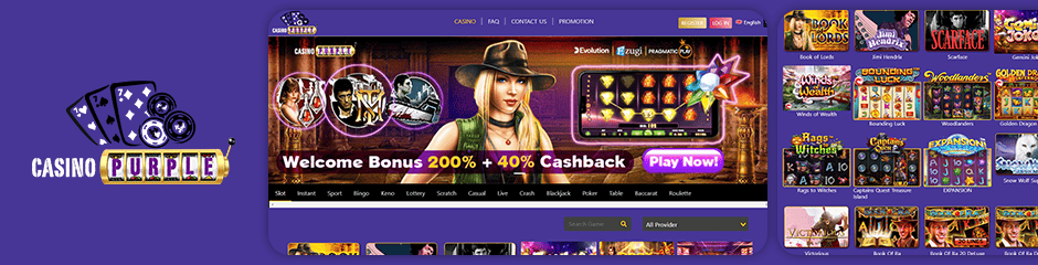 Purple Casino Bonuses