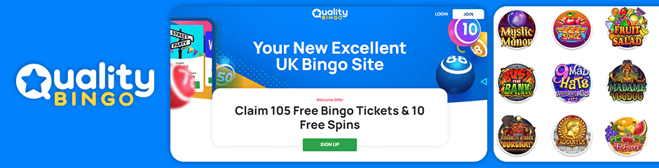 Quality Bingo Casino Bonus