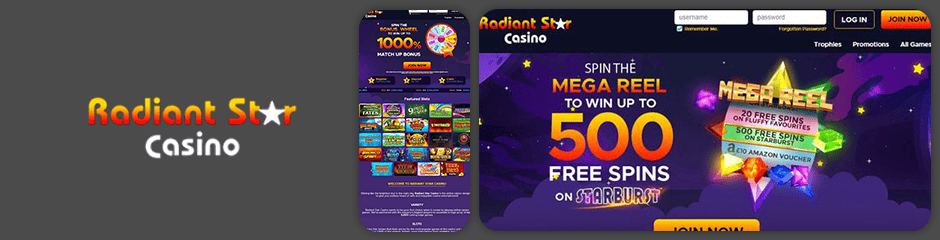 Radiant Star Casino Bonus