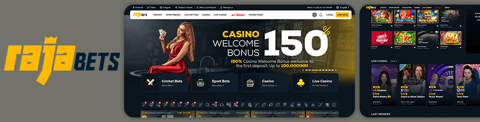 Rajabets Casino Bonus