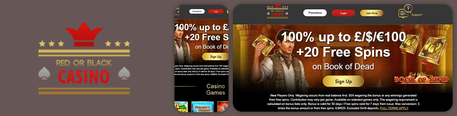 Red or Black Casino Bonus