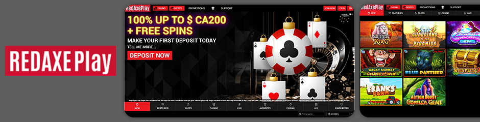 RedAxePlay Casino Bonus