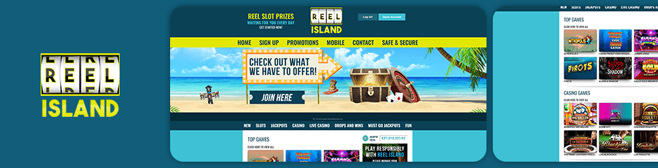 Reel Island Casino top 10 bonus