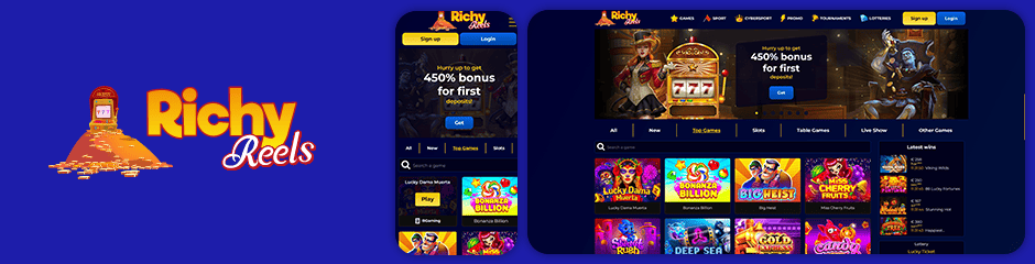 Richy Reels Casino Bonuses