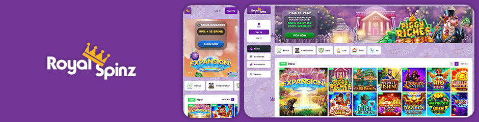 RoyalSpinz Casino Top 10 Bonus