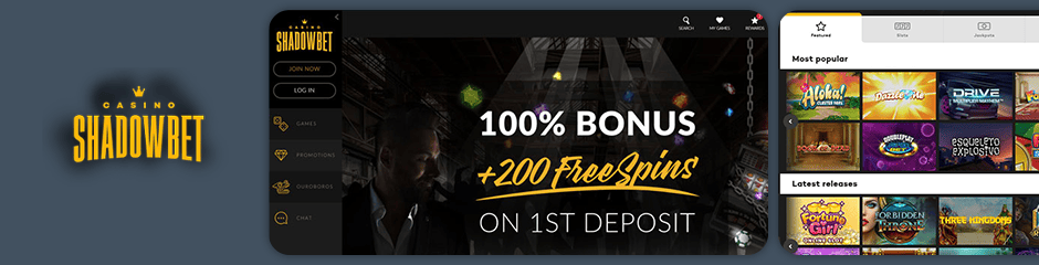 Shadowbet Casino Bonus