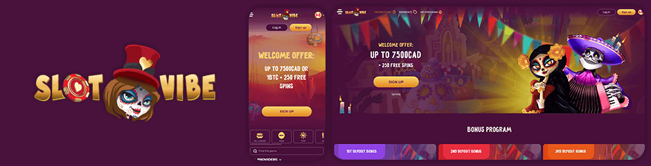 SlotVibe Casino Bonus