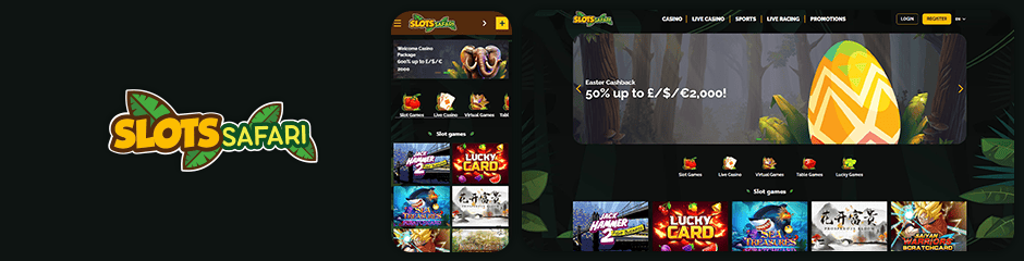 Slots Safari Casino Bonuses