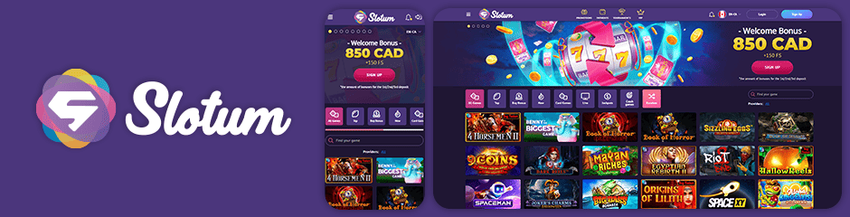 Slotum Casino Bonuses