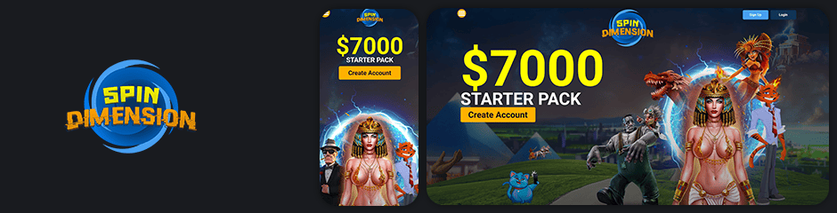 Spin Dimension Casino Bonuses