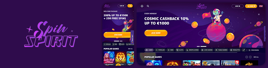 spinspirit casino bonus