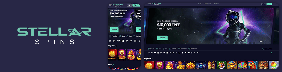 Stellar Spins Casino Bonuses