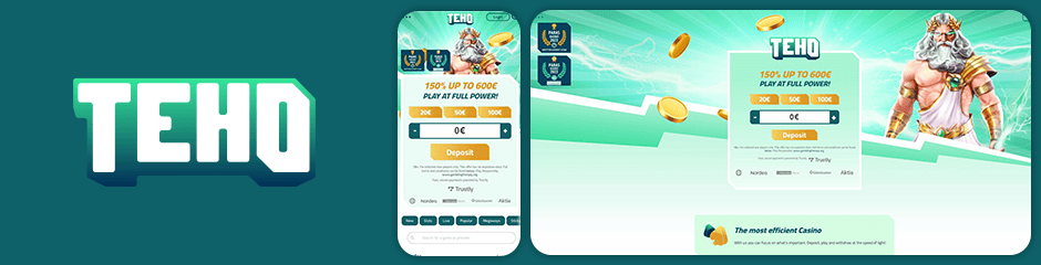 Teho Casino Bonuses