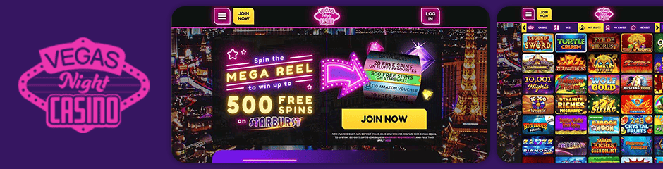 Vegas Night Casino Bonuses