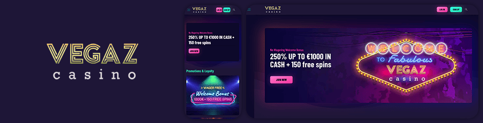 vegaz casino bonus