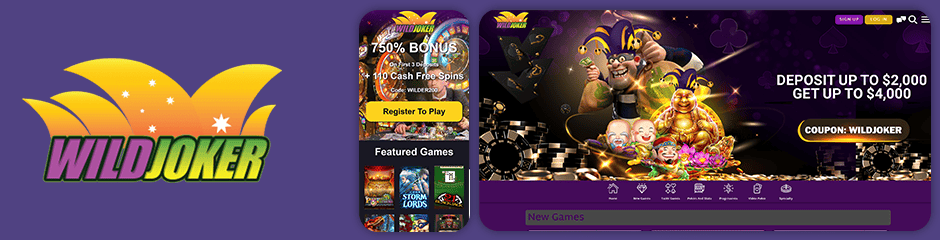 Wild Joker Casino Top 10 Bonus