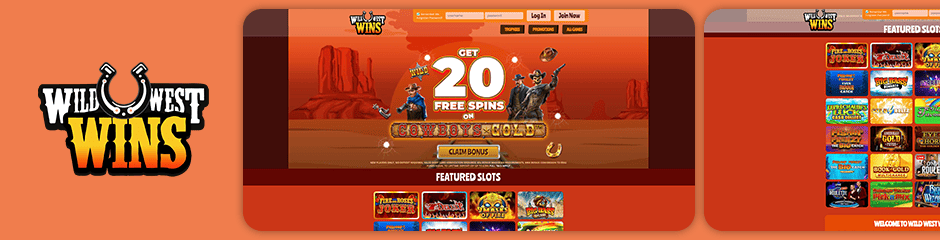 Wild West Wins Casino Bonuses