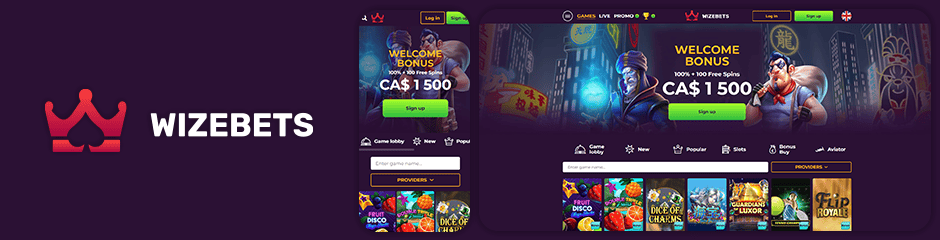Wizebets Casino Bonuses