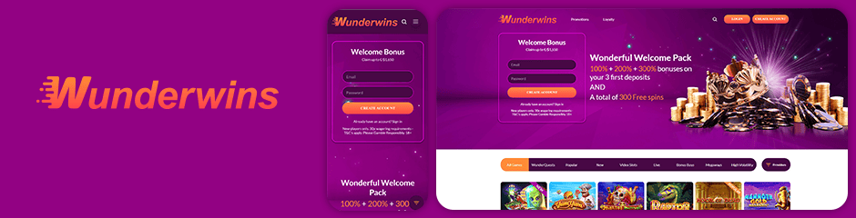 Wunderwins Casino Bonuses