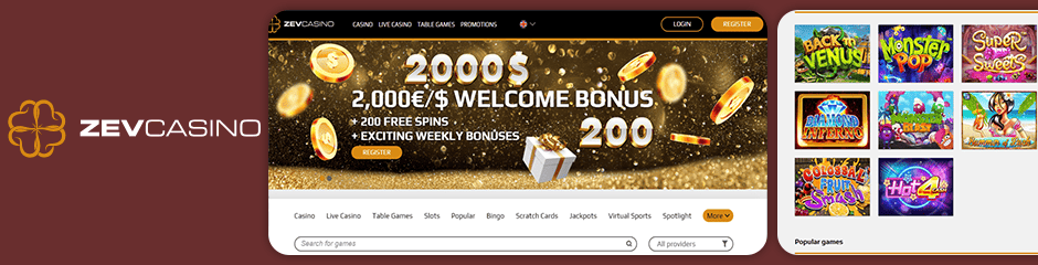 zev casino top 10 bonus
