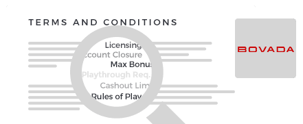 Bovada Casino Terms