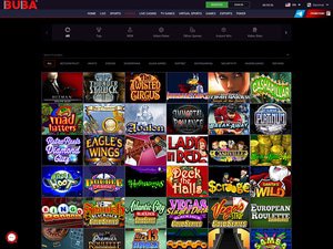 Buba.Games Casino software screenshot