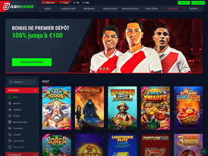 Casinado Casino website screenshot