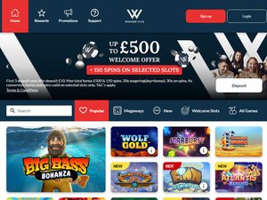 Winners Club website screenshot