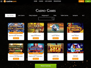 Casino.Com software screenshot