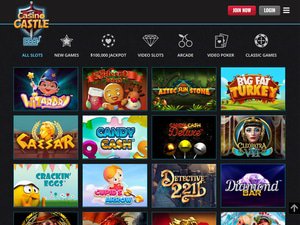 CasinoCastle software screenshot