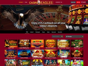 CasinoEagles website screenshot
