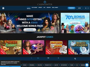 CasinoInter website screenshot