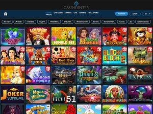 CasinoInter software screenshot