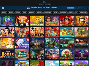 CasinoInter software screenshot
