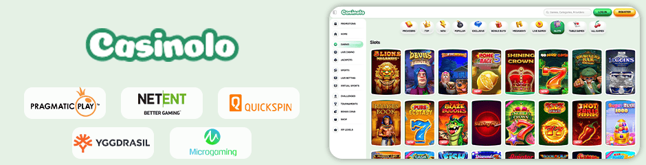 games and software casinolo casino