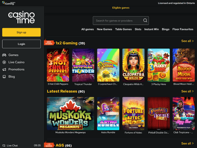 Best Ontario Casinos games