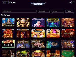 Casinowin software screenshot