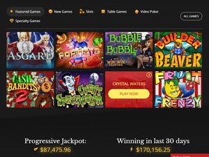 Cherry Gold Casino software screenshot