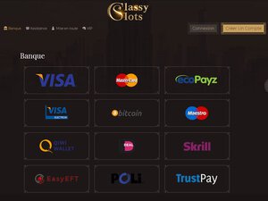 Classy Slots cashier screenshot