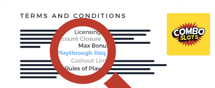 ComboSlots Casino Terms