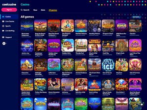 Cool Casino software screenshot