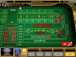 Virgin Casino software screenshot