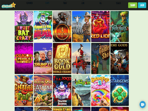Crazyno Casino software screenshot