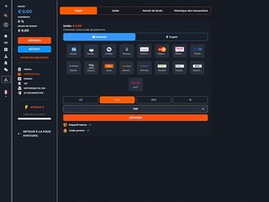 Cusco Casino cashier screenshot