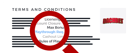 DachBet Casino Terms