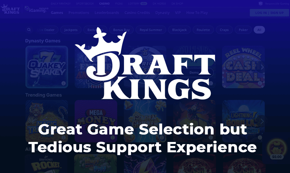 draftkings casino ontario logo